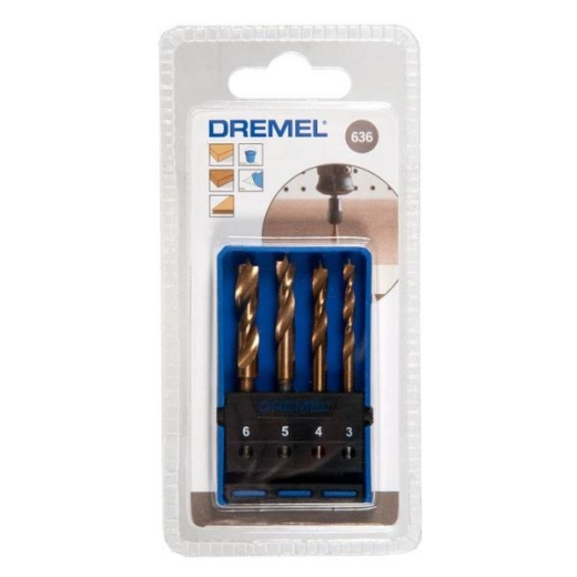 Набор сверл по дереву Dremel 636 - 1