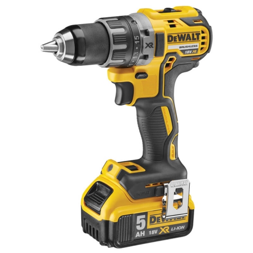 Дрель-шуруповерт акумуляторная DeWALT DCD791P2 - 1