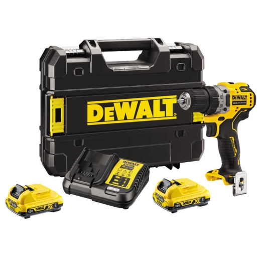 Дрель-шуруповерт аккумуляторная DeWALT DCD701D2 - 1