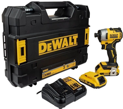 Шуруповёрт аккумуляторный ударный бесщёточный DeWALT DCF809D2T - 1