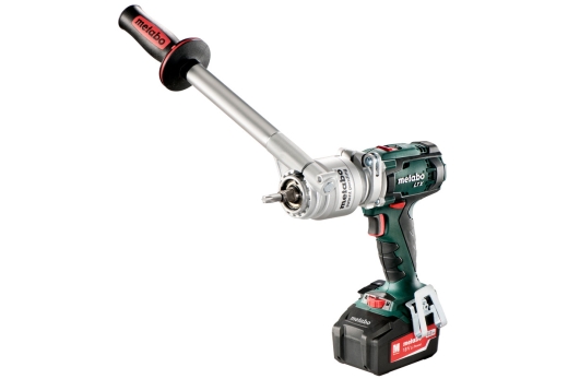 Аккумуляторный дрель-шуруповерт Metabo BS 18 LTX-X3 Quick 5.2 Ач (602201500) - 1