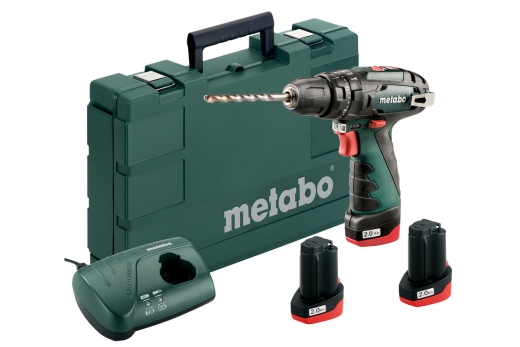 Аккумуляторный ударный шуруповерт Metabo PowerMaxx SB Basic Set (600385960) - 1