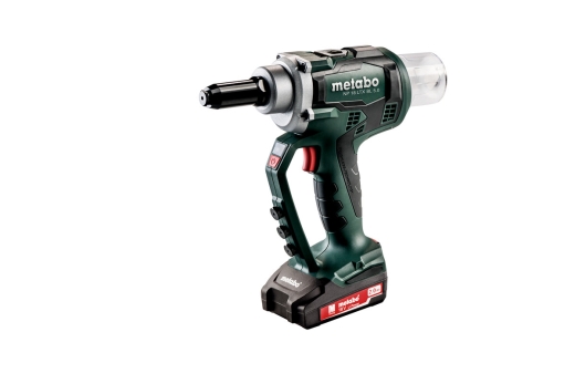 Аккумуляторный заклепочник Metabo NP 18 LTX BL 5.0 2*2.0 Ач (619002500) - 1