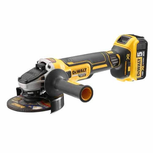 Аккумуляторная угловая шлифмашина DeWALT DCG405P2 - 1