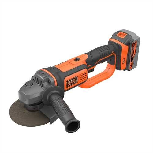 Аккумуляторная угловая шлифмашина BLACK+DECKER BCG720M1 - 1