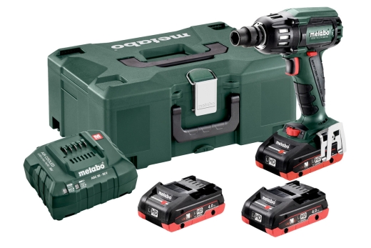 Акумуляторний ударний гайковерт Metabo SSW 18 LTX 400 BL 3*4.0 Ач (602205940) - 1