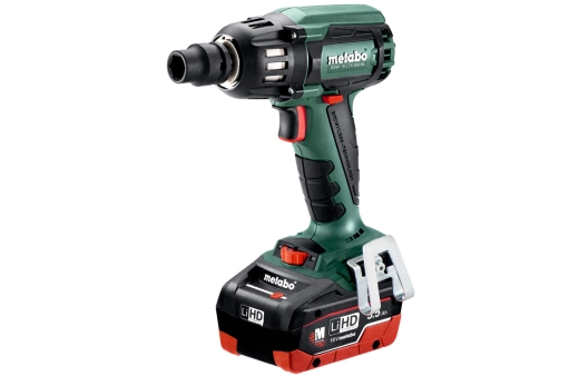 Аккумуляторный ударный гайковерт Metabo SSW 18 LTX 400 BL 2*5.5 Ач (602205660) - 1