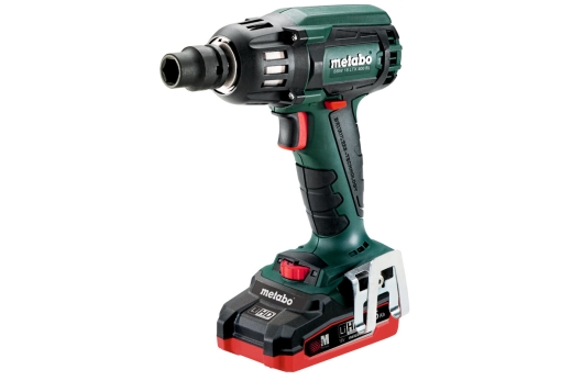 Аккумуляторный ударный гайковерт Metabo SSW 18 LTX 400 BL 2*3.5 Ач  (602205820) - 1