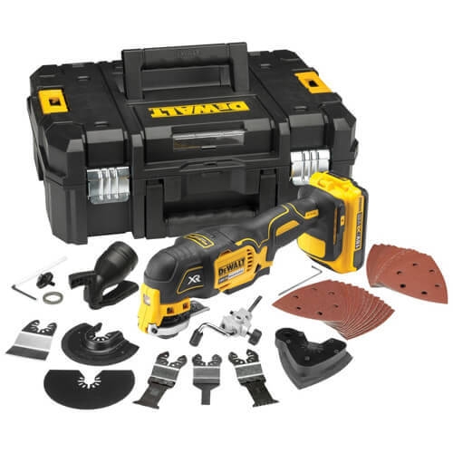 Многофункциональный аккумуляторный инструмент - реноватор DeWALT DCS355D2 - 1