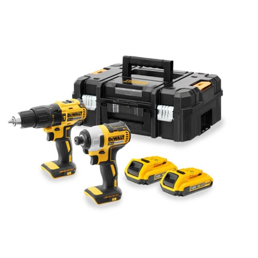 Набор аккумуляторного инструмента DeWALT DCK2060D2T - 1