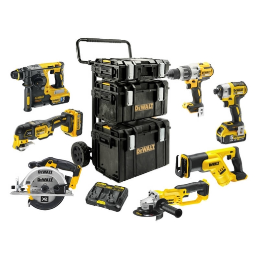 Набор аккумуляторного инструмента DeWALT DCK897P4 - 1