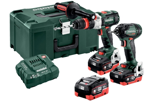 Комплект аккумуляторного инструмента Metabo Combo Set 2.1.14 SB 18 LTX BL Q I + SSD 18 LTX 200 BL + 3*5.5 Ач (685126960) - 1