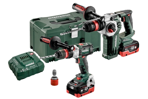 Комплект аккумуляторного инструмента Metabo Combo Set 2.3.9 SB 18 LTX BL Quick I  + KHA 18 LTX BL 24 Quick (685121000) - 1