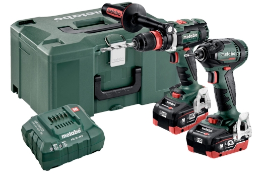 Комплект аккумуляторного инструмента Metabo Combo Set 2.1.13 BS 18 LTX BL Quick I + SSD 18 LTX 200 BL (685125000) - 1