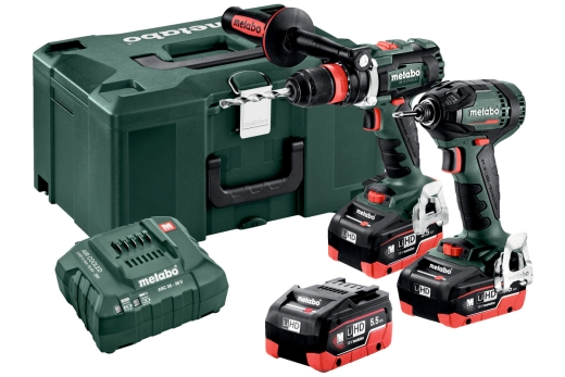 Комплект аккумуляторного инструмента Metabo Combo Set 2.1.13 BS 18 LTX BL Q I + SSD 18 LTX 200 BL+3*5.5 Ач (685125960) - 1