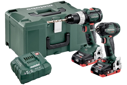 Комплект аккумуляторного инструмента Metabo Combo Set 2.1.11 BS 18 LT BL + SSD 18 LTX 200 BL LiHD (685123000) - 1