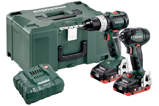 Комплект аккумуляторного инструмента Metabo Combo Set 2.1.11 SB 18 LT BL + SSD 18 LTX 200 BL LiHD (685124000) - 1