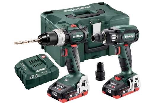 Комплект аккумуляторного инструмента Metabo Combo Set 2.1.9 BS 18 LT BL + SSW 18 LTX 400 BL LiHD (685137000) - 1