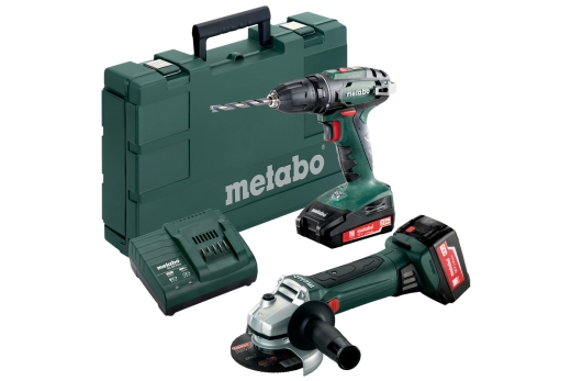 Аккумуляторный набор Metabo Combo Set 2.4.3 18 V BS18+W18 (685082000) - 1