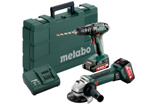 Аккумуляторный набор Metabo Combo Set 2.4.4 18 V SB18+W18 (685089000) - 1