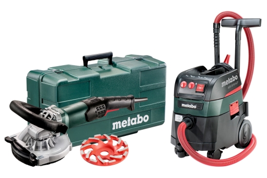 Набор шлифмашина Metabo RSEV 19-125 RT алмазный диск professional + Пылесос Metabo ASR 35 M ACP (691001000) - 1