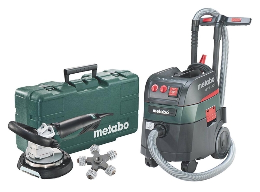 Набор шлифмашина по штукатурке Metabo RF 14-115 + Пылесос Metabo ASR 35 L ACP (690875000) - 1