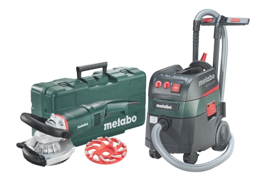 Набор шлифмашина по бетону Metabo RS 17-125 Professional + Пылесос Metabo ASR 35 L ACP (690877000) - 1