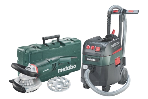 Набор шлифмашина по бетону Metabo RS 17-125 Abrasiv + Пылесос Metabo ASR 35 L ACP (690879000) - 1