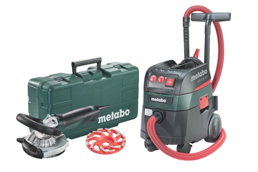 Набор шлифмашина по бетону Metabo RS 14-125 Concrete + Пылесос Metabo ASR 35 M ACP (690882000) - 1