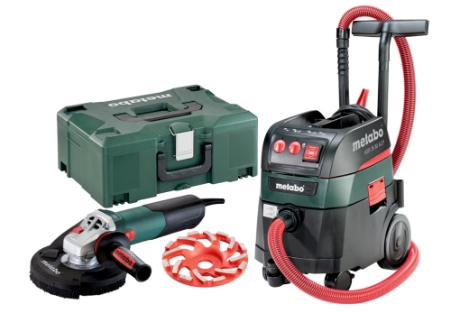 Ушм Metabo WE 15-125 HD SET GED 125 + Пылесос Metabo ASR 35 M ACP (690825000) - 1