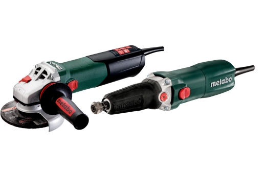 Набор ушм Metabo WEA 15-125 Quick + прямая шлифмашина Metabo GE 710 Plus (690916000) - 1