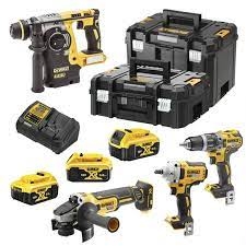 Набор из четырёх инструментов бесщеточных DeWALT DCK428P3T - 1