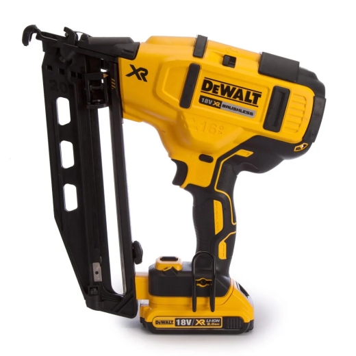 Пистолет гвоздозабивной бесщеточный аккумуляторный DeWALT DCN662D2 - 1