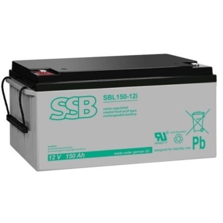 Аккумулятор AGM SSB SBL 150-12i 12V 150Ah - 1