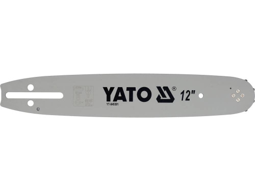 Шина направляющая цепной пилы YATO YT-849299 L= 12"/ 30 см (44 звена) для цепей YT-84949 - 1