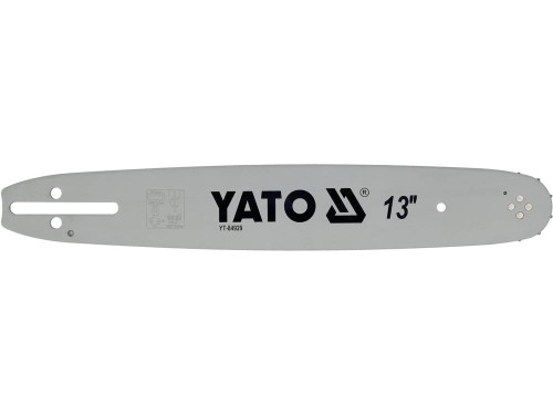 Шина направляющая цепной пилы YATO YT-84929 L= 13"/ 33 см (56 звеньев) для цепей YT-84940 - 1