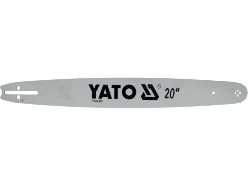 Шина направляющая цепной пилы YATO YT-84938 L= 20"/ 50 см (78 звена) для цепей YT-849441 - 1