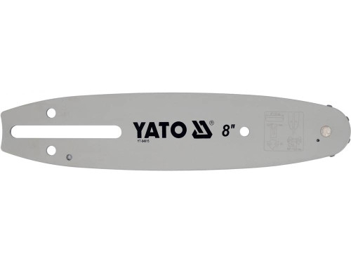 Шина направляющая цепной пилы YATO YT-84915 L= 8"/ 20 см (33 звена) для цепей YT-849470 - 1