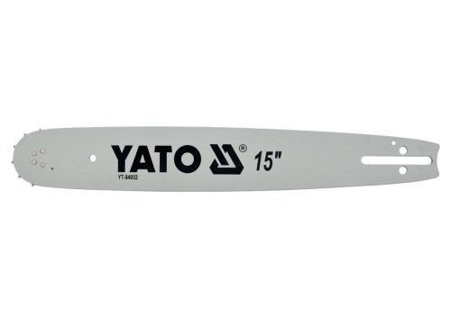 Шина направляющая цепной пилы YATO YT-84932 L=15"/ 38 см (56 звена) для цепных пил YATO YT-84961 - 1