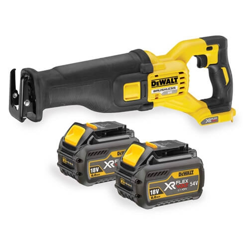 Пила сабельная аккумуляторная XR FLEXVOLT DeWALT DCS388T2 - 1