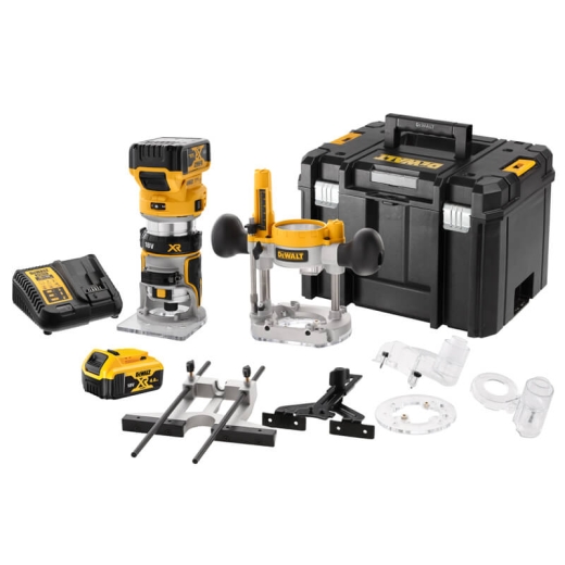 Фрезер аккумуляторный DeWALT DCW604P2 - 1