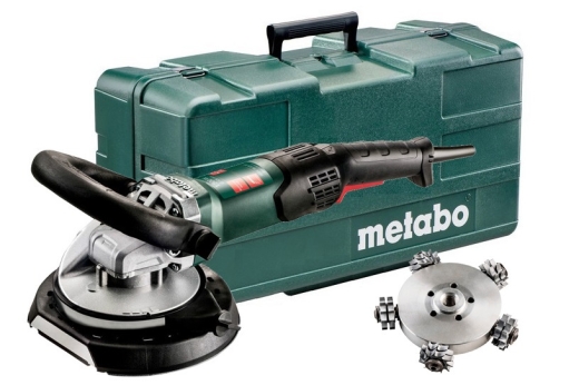 Шлифмашина по штукатурке Metabo RFEV 19-125 RT + Фрезерная головка с косыми зубами  (603826720) - 1