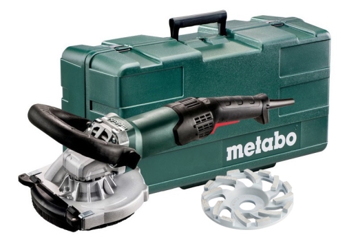 Шліфмашина для бетону / каменю Metabo RSEV 19-125 RT + алмазний диск abrasiv (603825720) - 1