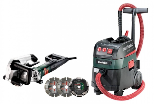 Набор пылесос Metabo ASR 35 M ACP + штроборез Metabo MFE 40 + алмазные диски (691059000) - 1