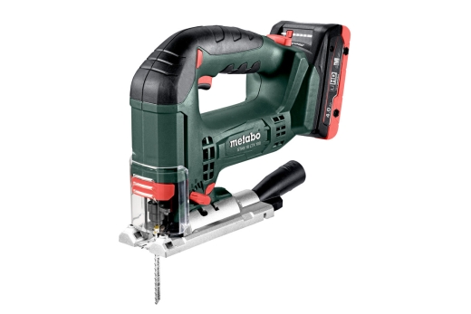 Аккумуляторный лобзик Metabo STAB 18 LTX 100 2*4.0 Ач (601003800) - 1