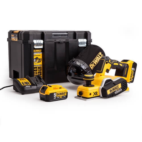 Аккумуляторный рубанок DeWALT DCP580P2 - 1