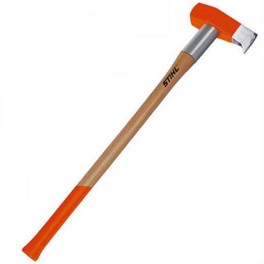 Колун STIHL AX 33 CS вес 3,3 кг, длина 90 см, защитная гильза, рукоятка орех - 1