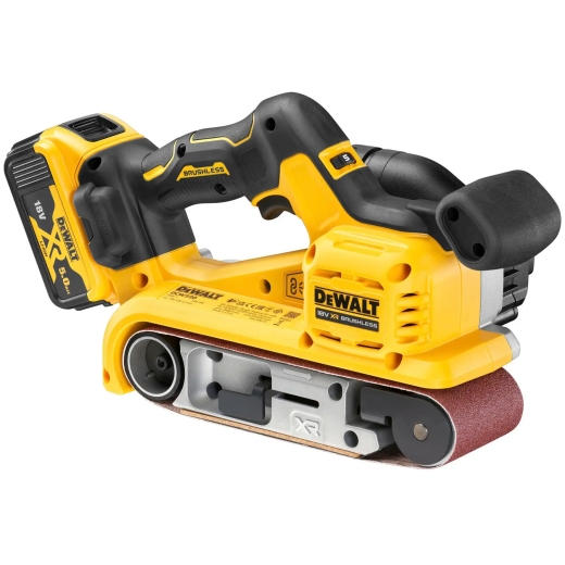 Шлифмашина ленточная аккумуляторная бесщеточная DeWALT DCW220P2 - 1