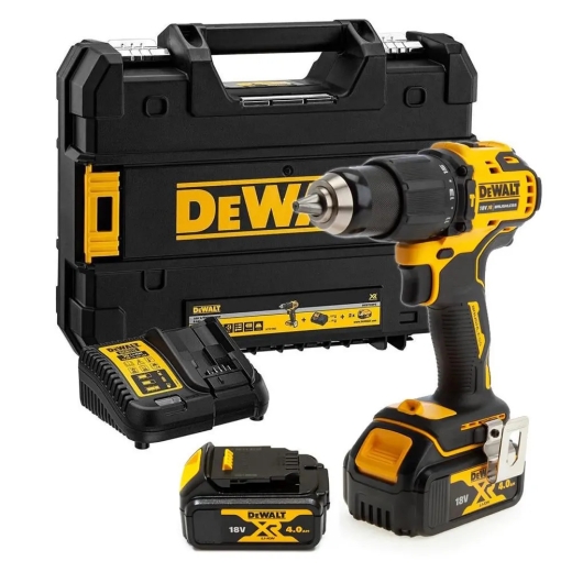 Дрель-шуруповерт аккумуляторная безщеточная ударная DeWALT DCD709M2T - 1