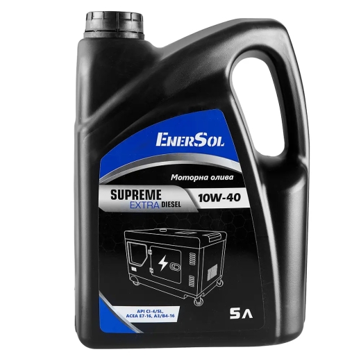 Масло моторное EnerSol Supreme-ExtraDiesel(10W-40),5л - 1